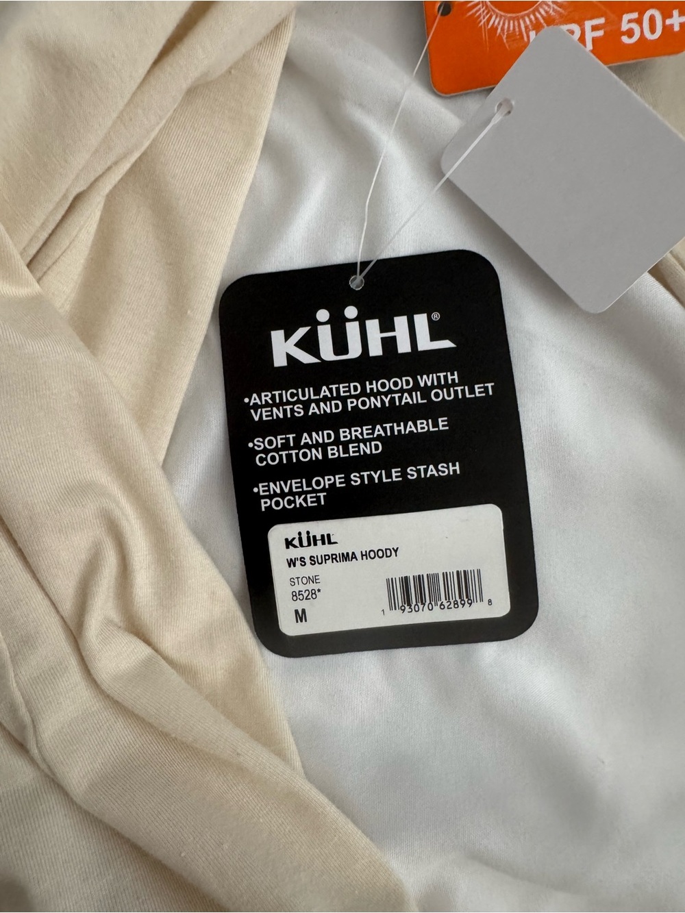 Kuhl Cream Long-Sleeve Performance Top - Picture 2 of 4